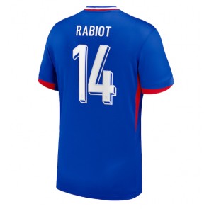 Francie Adrien Rabiot #14 Domácí Dres ME 2024 Krátký Rukáv